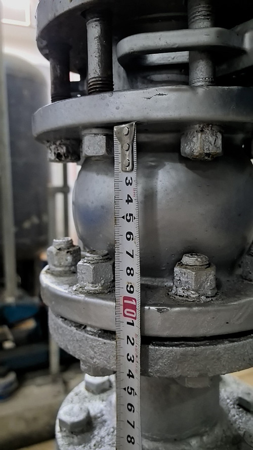 止回閥錯誤的測量位置 止回閥錯誤的測量位置